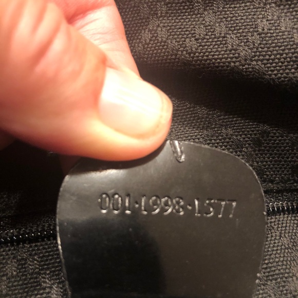 Authentic black Gucci  bag with bamboo handle - Picture 9 of 9